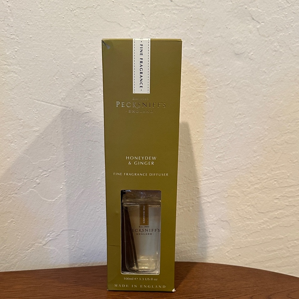 Honeydew & Ginger Fragrance Diffuser - Gold